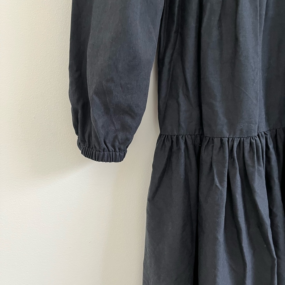 Emma Knudsen Frankie Tiered Babydoll V-Neck Dress - Picture 6 of 12
